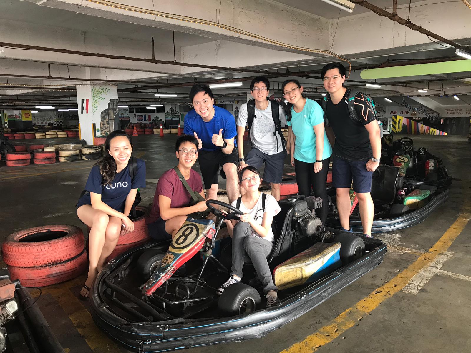 2018-12-12 Church Camp KL Gokart